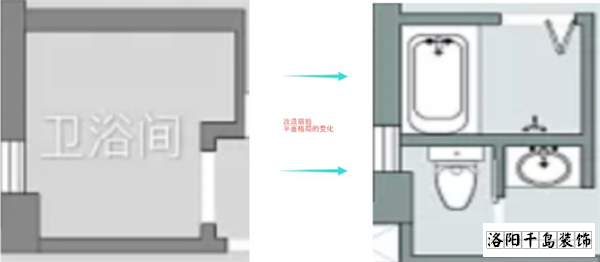 衛(wèi)生間三分離設(shè)計,一個衛(wèi)生間就夠用